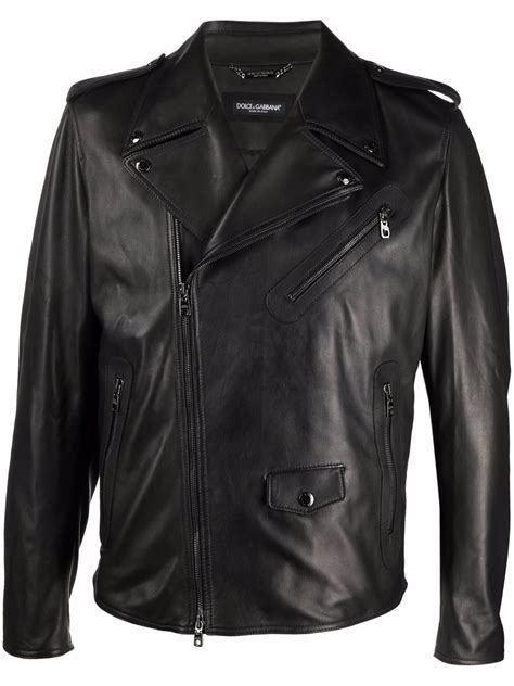 dolce gabbana mens biker jackets|dolce and gabbana blazer men's.